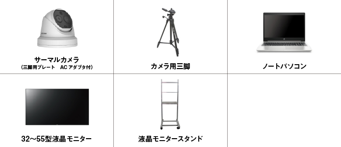 サーマルカメラセット内容/